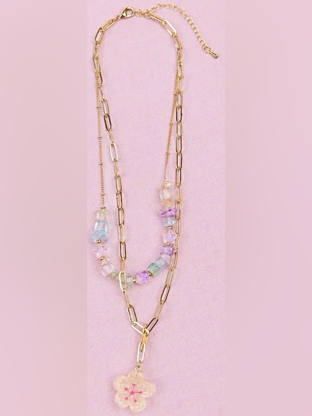 Great Pretenders Boutique Chic Garden Gem Necklace